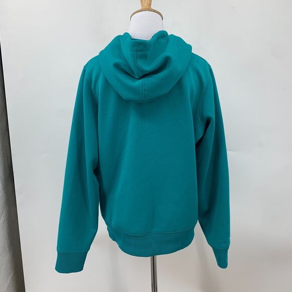 Under Armour Storm Hoodie Womens M Medium Bluegrass Semi Fitted ColdGear Fleece - Picture 7 of 13